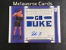 2021 Panini National Treasures Collegiate Jalen Johnson RC Patch Auto RPA 33/35