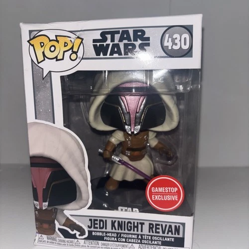 SEE DESC Funko Pop! Star Wars Jedi Knight Revan #430 Exclusive Figure GameStop