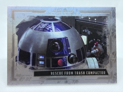 2017 Topps Star Wars Masterwork #AR-6 Adventures of R2-D2 Rainbow Foil /565