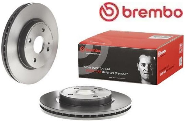 2X Bremsscheibe Brembo 09A96811 2 Bremsscheiben FüR Ford FüR Mazda-image