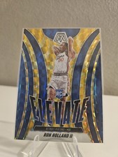 Ron Holland II 2024-25 Mosaic Elevate /99 Yellow Reactive Prizm #15 Rookie RC