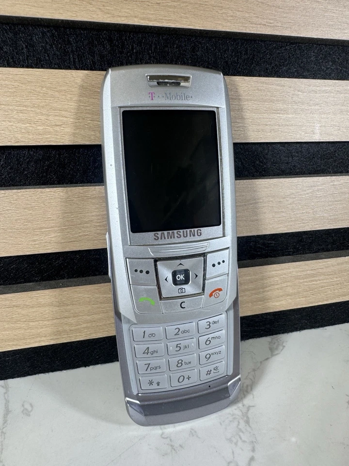 Vintage Samsung SGH-E250 Slider Mobile Phone Untested, photo 3 of 5