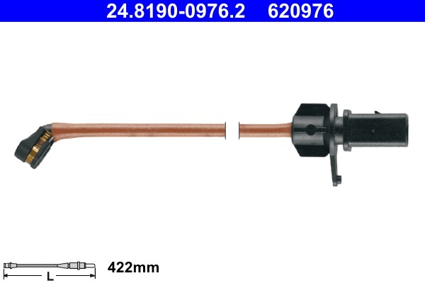 Fits ATE 24.8190-0976.2 Warning Contact, brake pad wear 24.8190-0976. ⭐UK Stock⭐