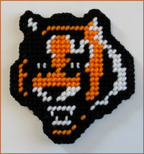 CINCINNATI BENGALS Handmade Christmas Tree Ornament