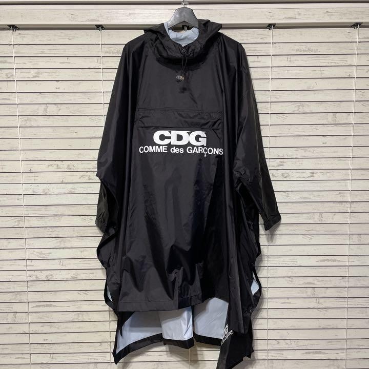 COMME des GARÇONS ブラックポンチョ COMME des GARÇONS CDG Poncho, Unisex, Free Size, with Bag | eBay