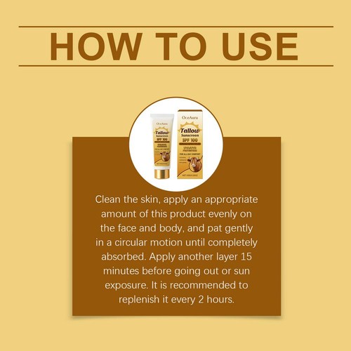 Beef Tallow Sunscreen - SPF 30+ Natural Beef Tallow Sunscreen for Face & BodyAu- - Picture 15 of 17