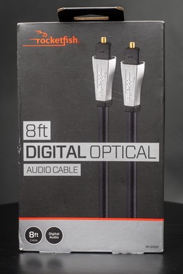 Rocketfish 8Ft  Digital Optical Audio Cable RF-G1221