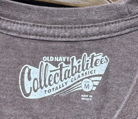 Camiseta De Colección Y2k Domo Kun Anime Gafas Cara Grande Marrón Para Hombres Mediana Antigua Azul Marino Foto 3 de 4