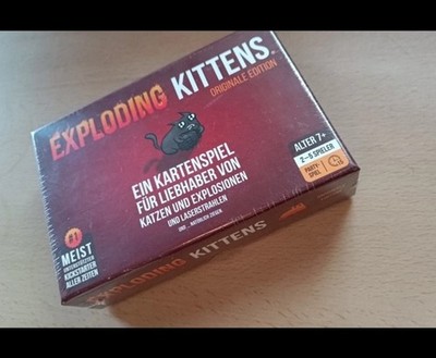 Exploding Kittens Original Edition Kartenspiel Neu inkl. Versand