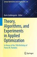 Boris Go*Dengorin | Theory, Algorithms, And Experiments In Applied Optimization