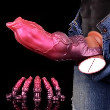 Penis Sheath Male BIGGER Sleeve Girth Reusable Condom Extender-Enlarger-Enhancer