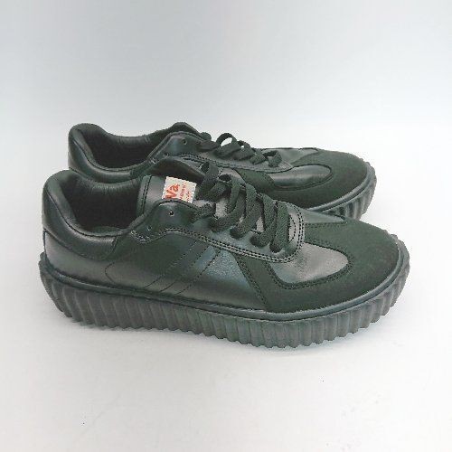 Java Cool Thick Sole Rugged Lace-Up Simple Sneake… - image 4