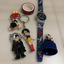 Astro Boy Character Strap Anime Character 6-Piece Colorful Figures Junk Watch