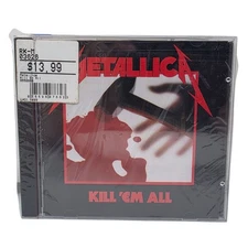 NEW SEALES Kill 'em All by Metallica (CD, 1995) Elektra Mega Force 