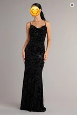 Windsor Elegant Black Evening Gown. Size Small New with Tags