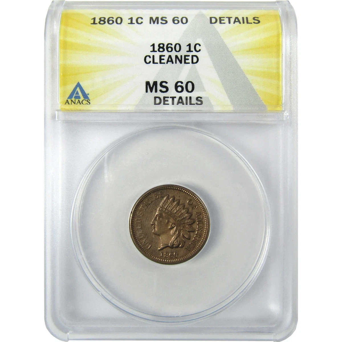 Grade MS 60 Indian Head US Small Cents (1859-1909) for sale | eBay