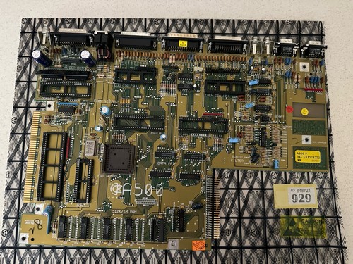 Amiga 500 Rev 6a Mainboard 1990 getestet funktioniert ok keine Custom Chips929