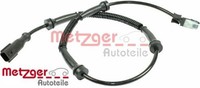 Metzger 0900221 Sensor FüR Raddrehzahl Abs Sensor Raddrehzahl