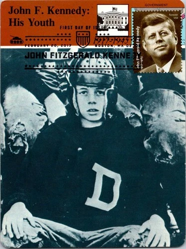 Dr Jim Stamps Maximum Card John Kennedy Forever Fdc