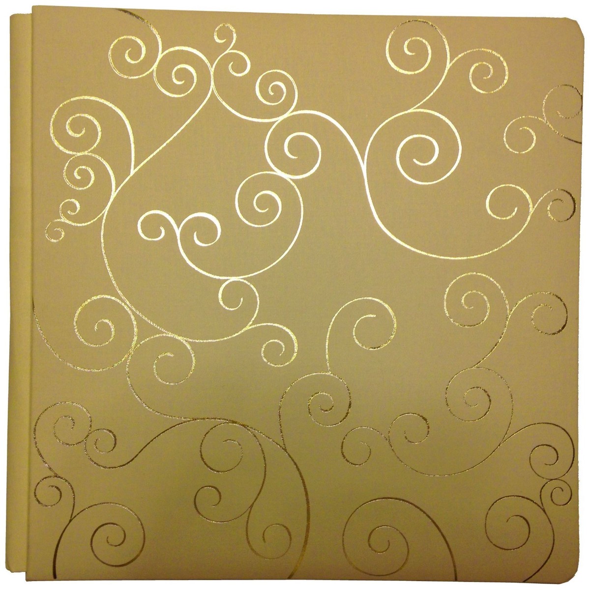 New Creative Memories 12x12 Cream Swirl Album Cover Set Old Style