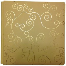 New Creative Memories 12x12 Cream Swirl Album Cover Set Old Style