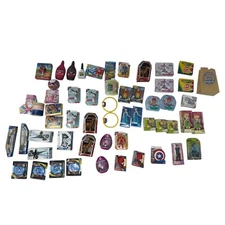 Mini Brands Large Lot Of 50+ Assorted Foods, Toys, Grocery Bag Some Duplicates