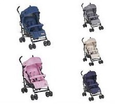 PASSEGGINO LEGGERO " CARTY" PLEBANI vari colori