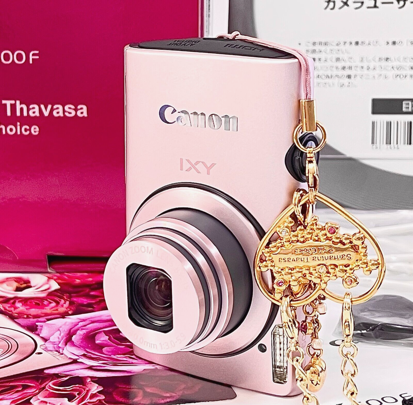 [Mint] Canon IXY 600F Samantha Thavasa Limit Digital camera Pink 12.1MP w/  Box