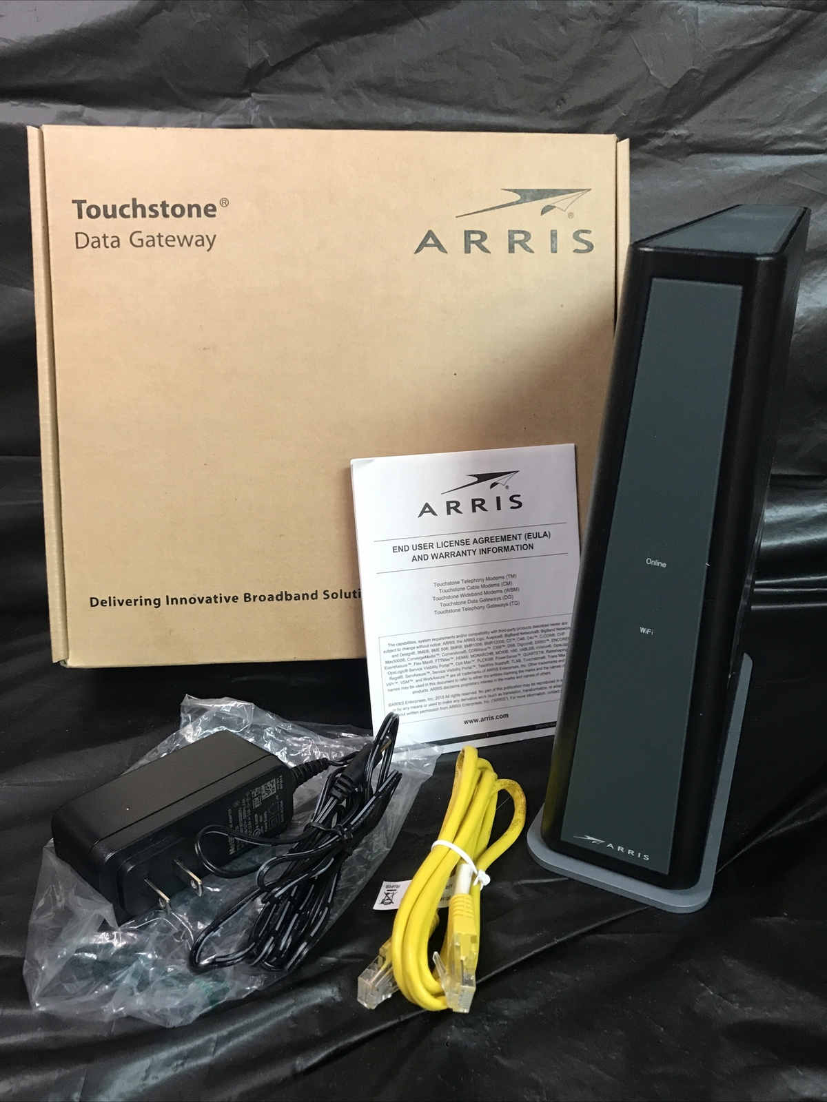 Arris DG3450 D3.1 Cable Gateway Modem/Router Black In Box eBay