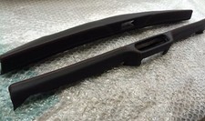 CLASSIC AUSTIN/ROVER/LEYLAND MINI TOP AND LOWER DASH RAIL COVERS LEATHER  D.I.Y.