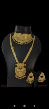 gold plated fashion jewellery set