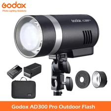 US Godox AD300Pro 300Ws 2.4G TTL HSS Godox Mount Outdoor Camera Flash Speedlite