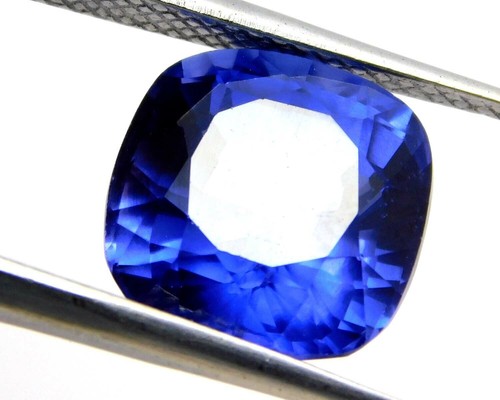 AAA Pierre Précieuse Naturelle Saphir Bleu De Ceylan Ronde Taillée