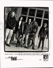 1993 Press Photo Members of musical group The Fluid - pip32478