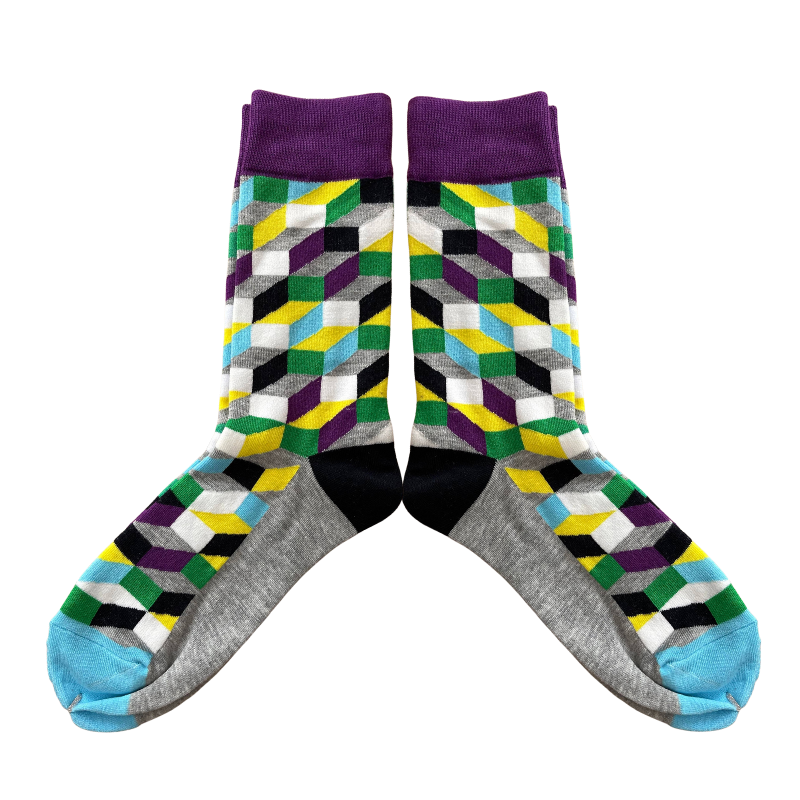 Men Colorful Socks Fashion Socks Size fits ALL Funny and Crazy