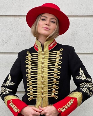 Paco Rabanne x H&M HM Embroidered Wool Jacket Size XS Extra Small