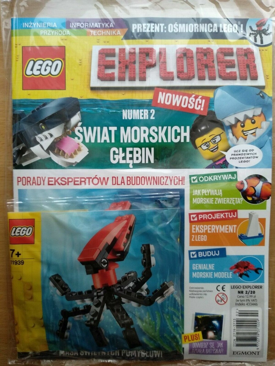 LEGO EXPLORER 2/2020 Item 11939 OCTOPUS Limited Edition Mini