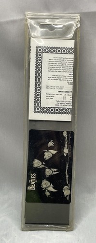 THE BEATLES WATCH 1988 Apple Corps Limited HBL BW115 Model 1005B Original Packag - Picture 10 of 13