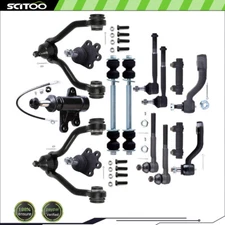 15 Complete Control Arm Tie Rods Suspension Kit For 93-95 Chevy K2500 Blazer GMC