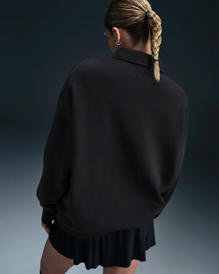 NWT Nike Sportswear Phoenix Fleece Women's Oversized 1/4-Zip Polo