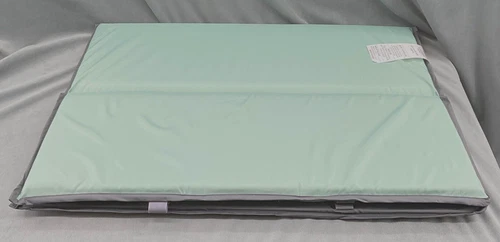 Graco Pack n Play Manor Replacement Mattress Pad Board Gray Green 38" X 26"