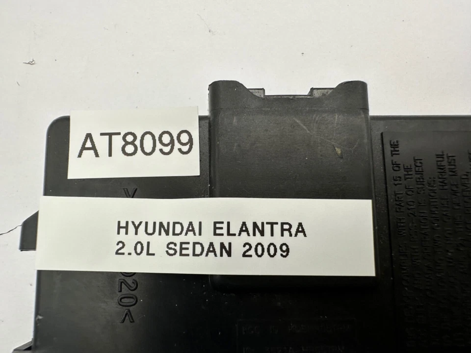 Блок управления модулем контроля давления в шинах TPMS для седана Hyundai Elantra 2007-2010 годов выпуска от оригинального производителя - Изображение 3 из 4