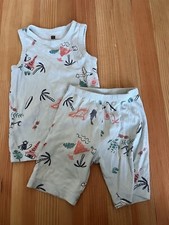 Tea Collection shorts pajamas size 6 beachy