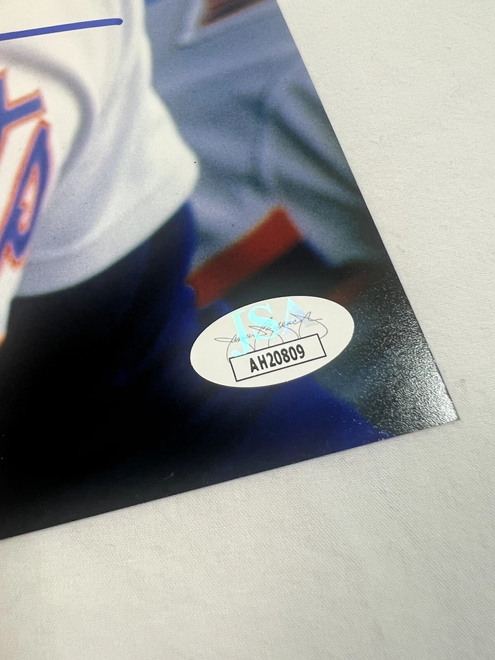 Davey Johnson HOF New York Mets Signed Auto 10x8 Win World Series 86’ JSA COA - Image 2 of 4