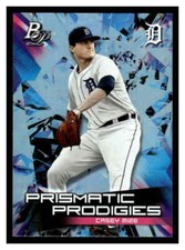 2019 Bowman Platinum #PPP-27 Casey Mize Prismatic Prodigies