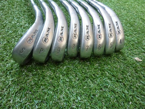RAM X Concept golf club irons set 4 - sw - steel shafts - Picture 9 of 13