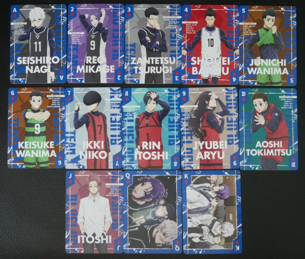 TV Anime Blue Lock Special Playing Card Book