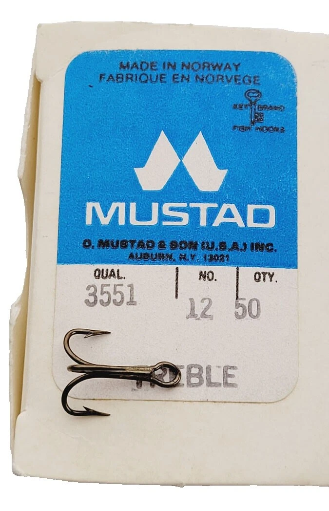 Mustad Muskie ganchos de pesca de agua dulce