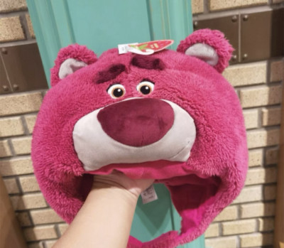 Disney authentic toy story lotso bear hat cap shanghai disneyland exclusive