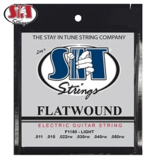 SIT F1150 Flat Wound Stainless Steel Electric Guitar Strings 11-50 Light